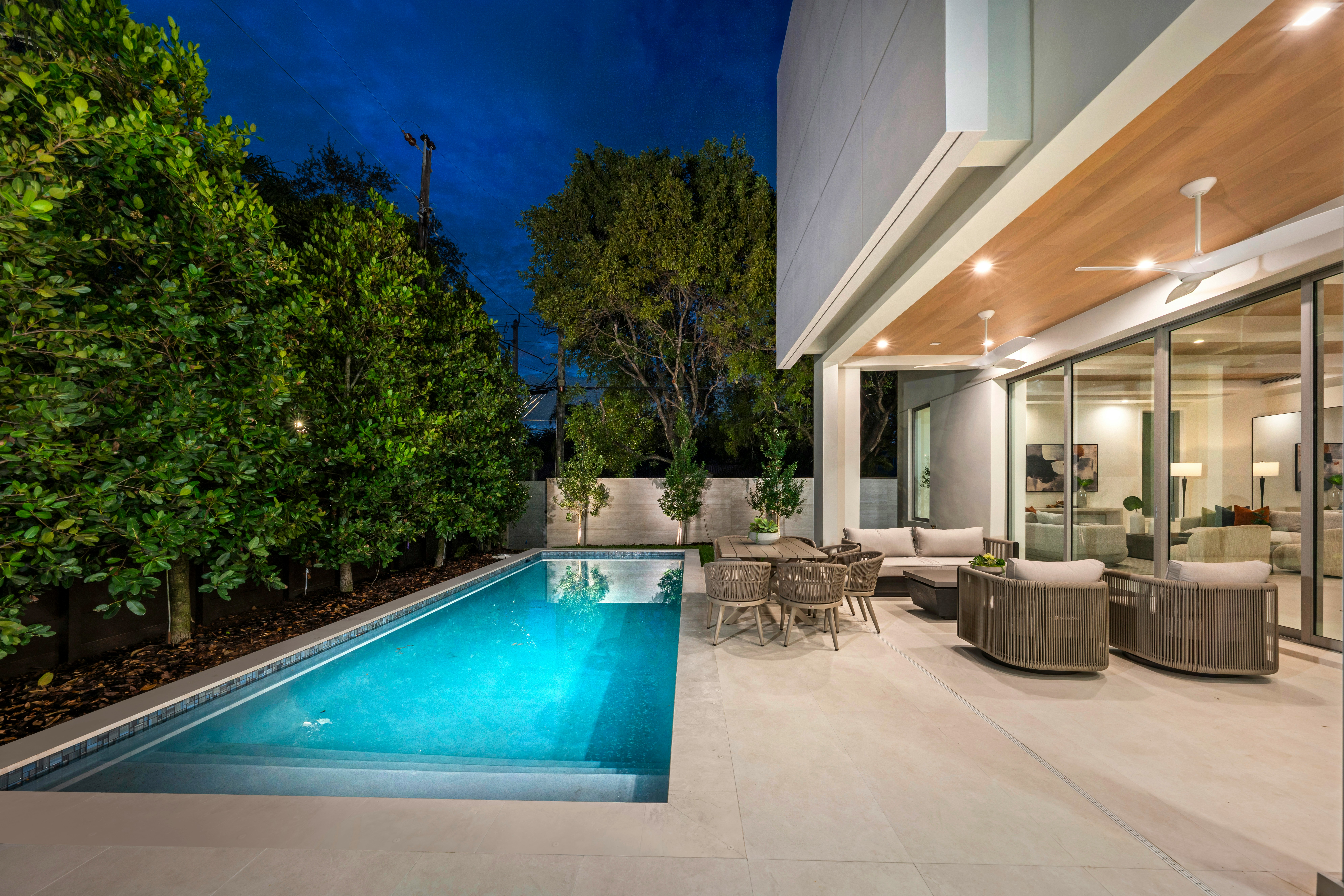 Alfresco and pool home
