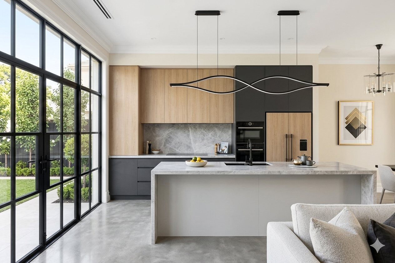 Modern kitchen interior