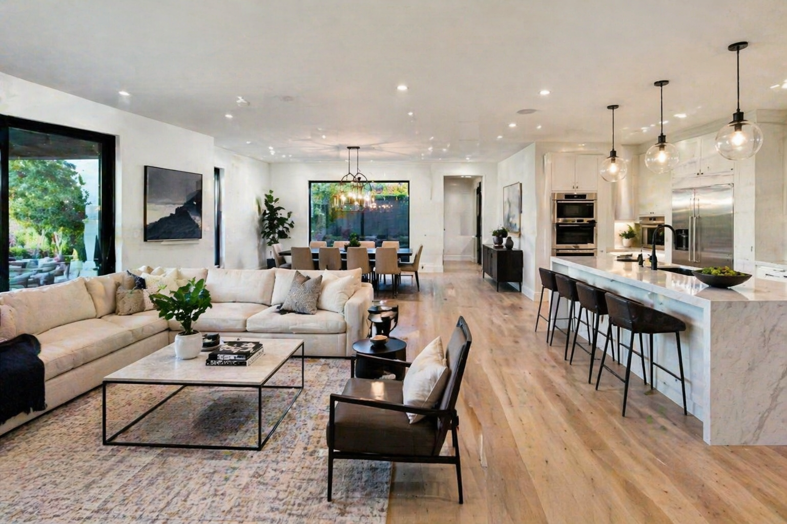 Modern Open Plan Interior